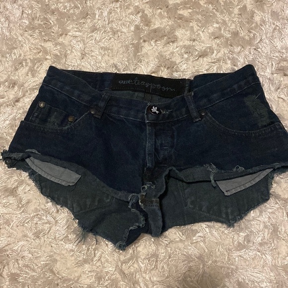 One Teaspoon Pants - One Teaspoon Bonita jean shorts shorts